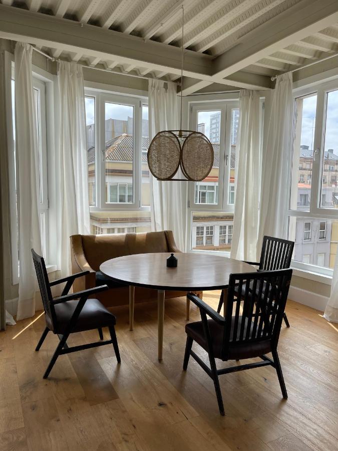 Espectacular Apartamento En El Centro De La Ciudad Ла-Корунья Экстерьер фото