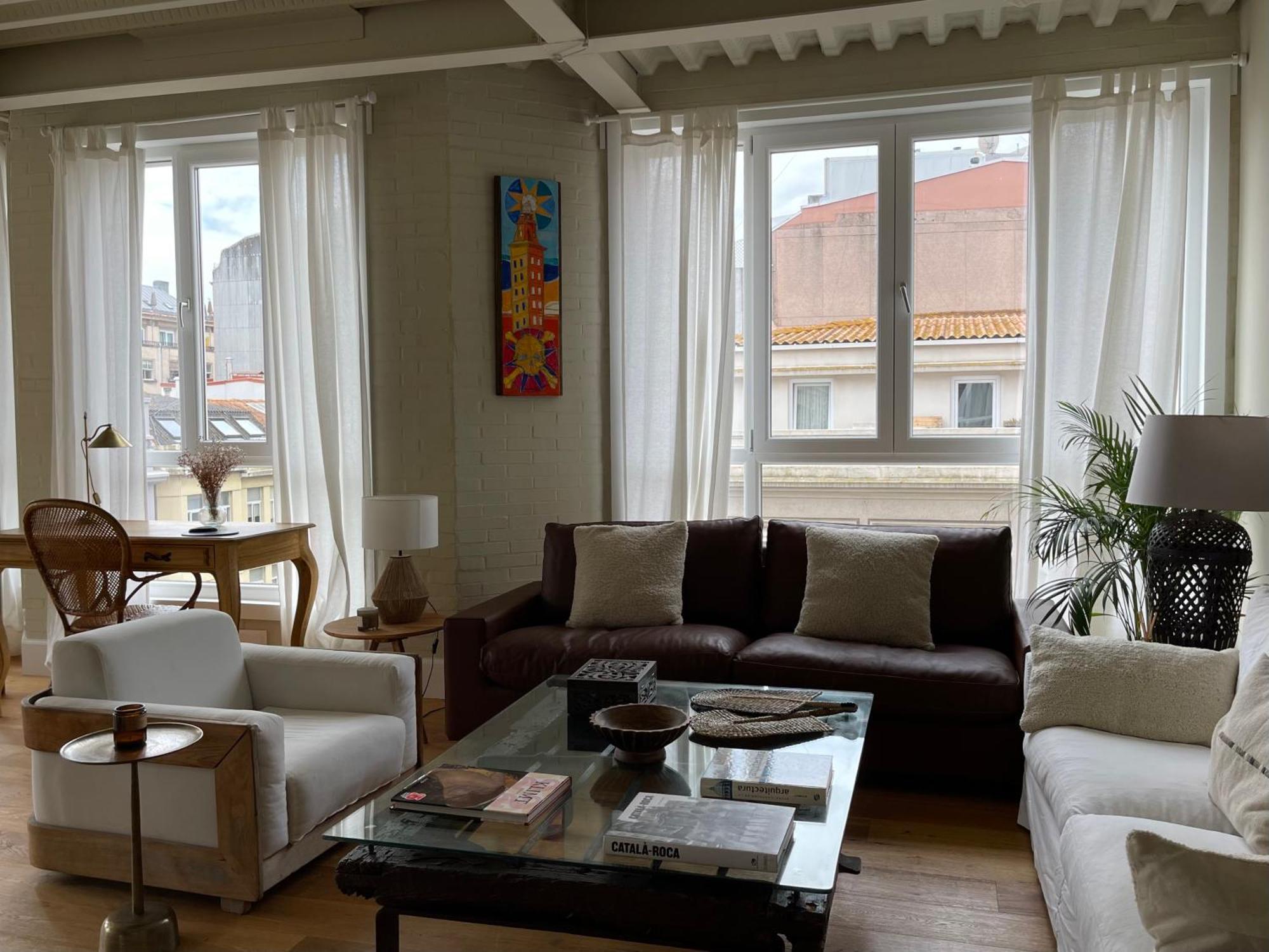 Espectacular Apartamento En El Centro De La Ciudad Ла-Корунья Экстерьер фото