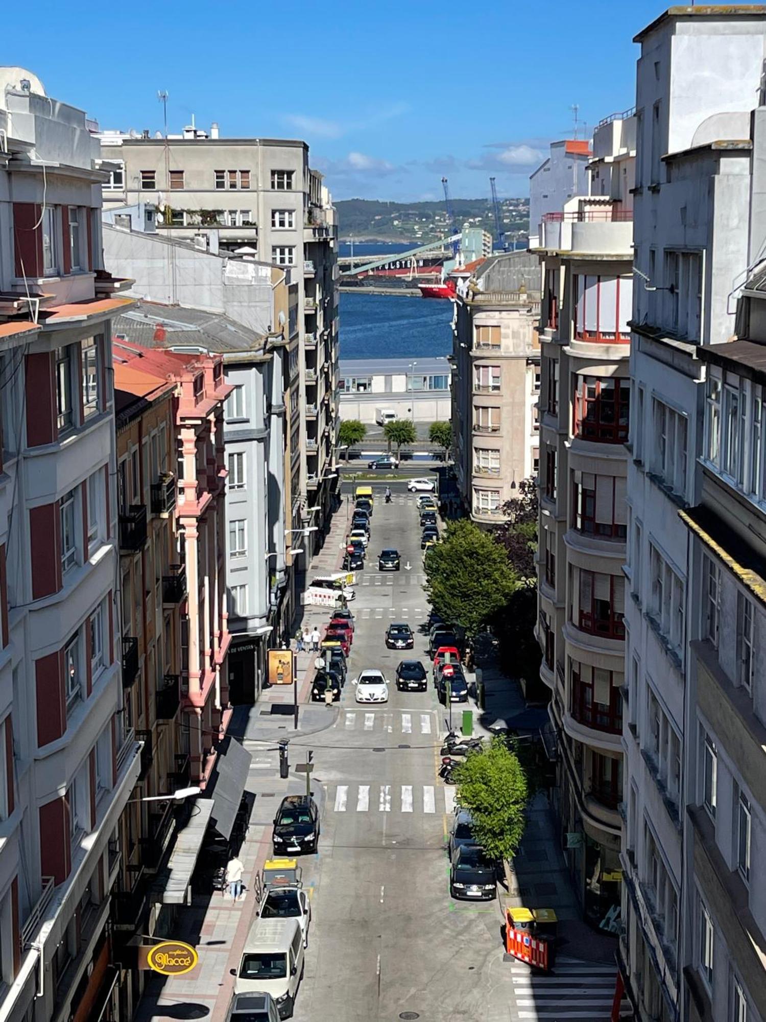Espectacular Apartamento En El Centro De La Ciudad Ла-Корунья Экстерьер фото
